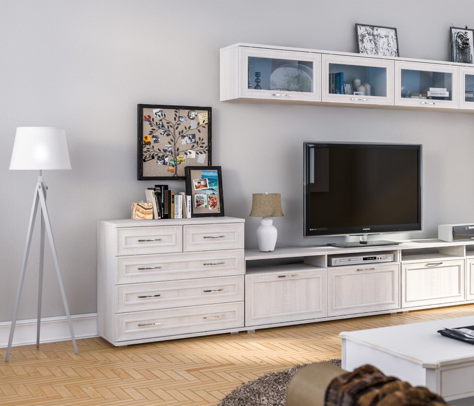 Лазурит спальня Магна молочный дуб