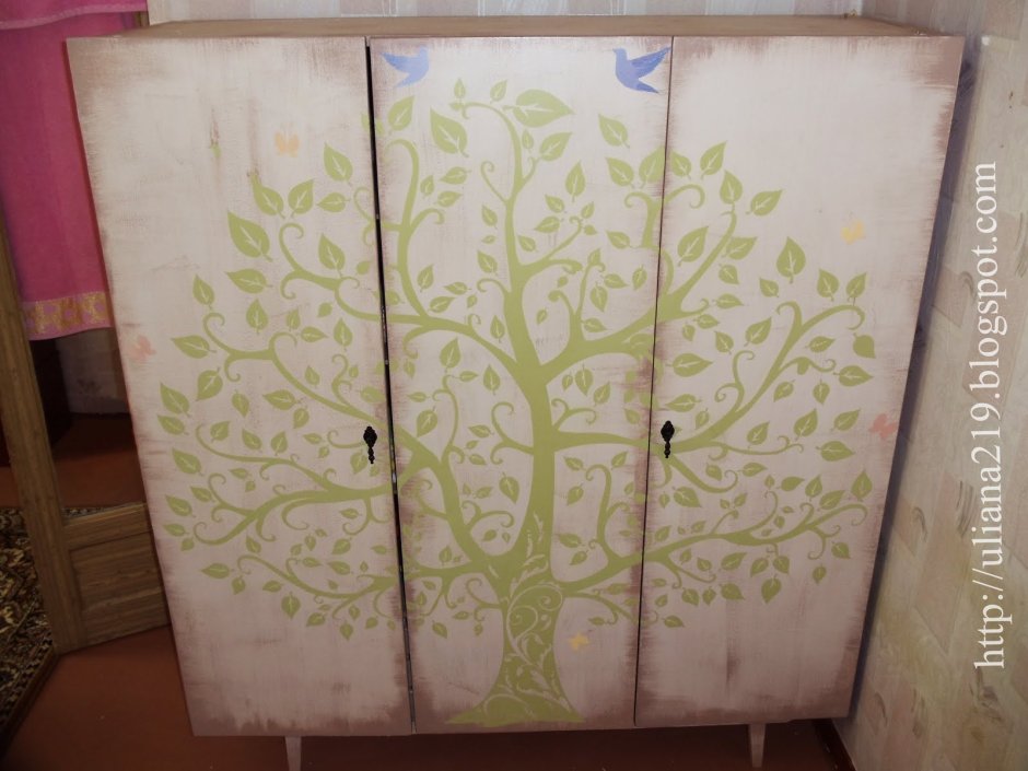 Декор старого кухонного гарнитура