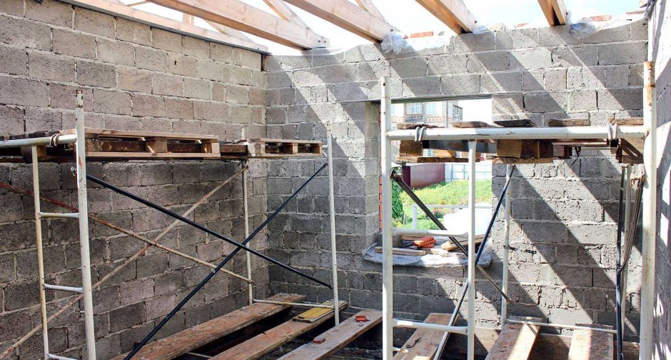 Баня из керамзитобетоны керамзитобетонных блоков