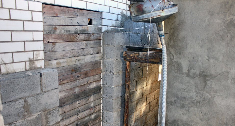 Пристрой к дому из пеноблоков