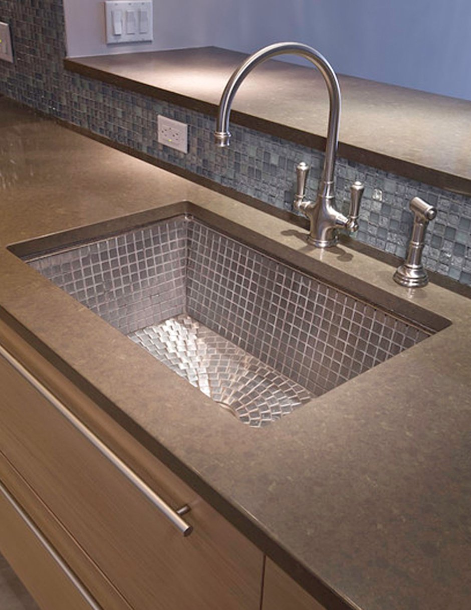 Мойка для кухни из плитки