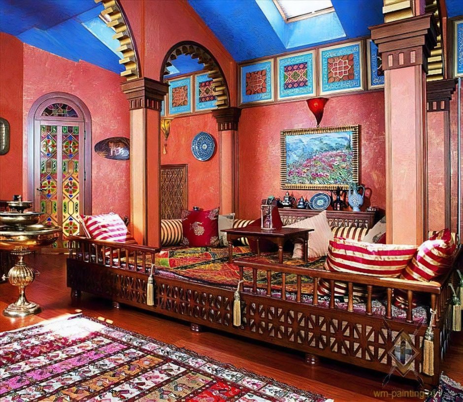 Марокко берберский стиль в интерьере