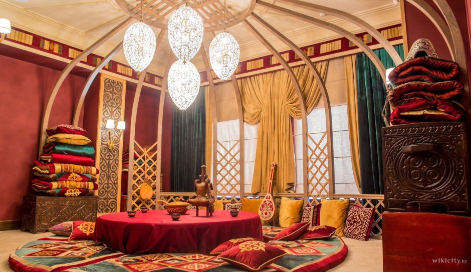 Юрта в Астане ресторан