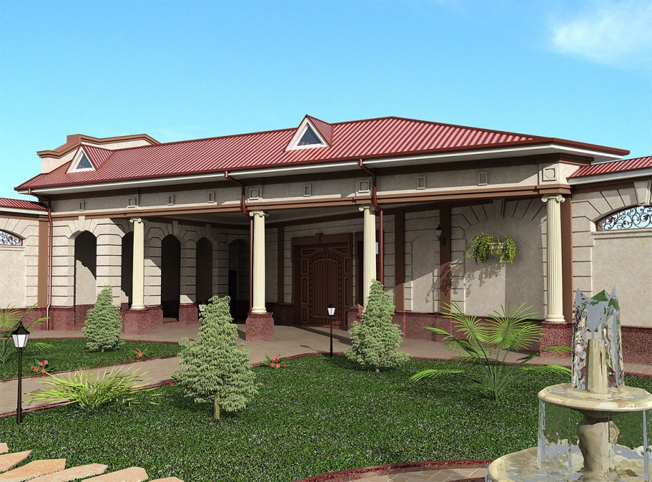 Фасад Узбекистан уйлари