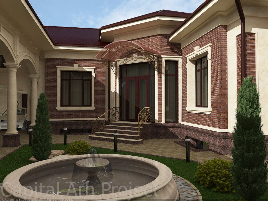 Травертин Ташкент уйлари