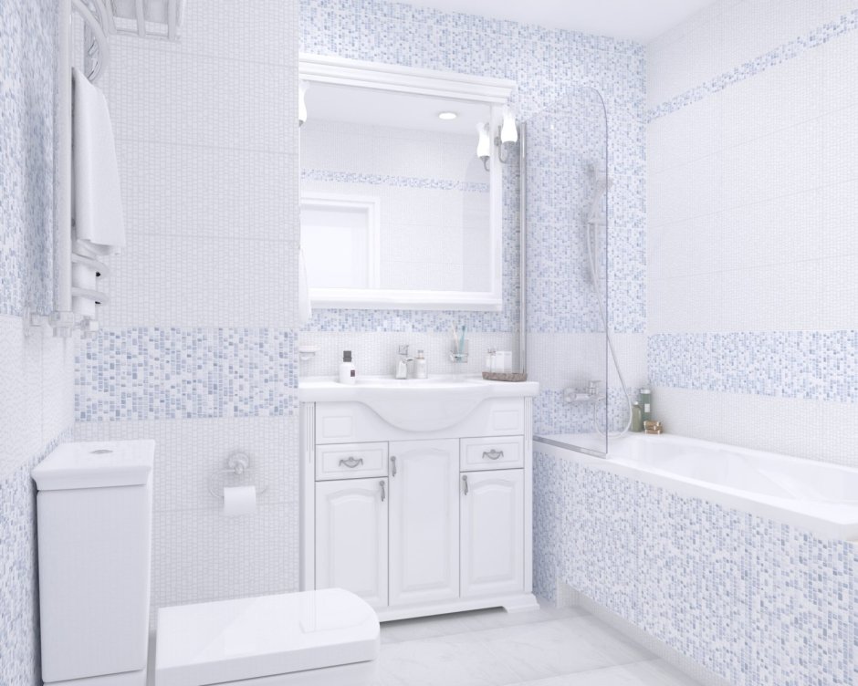 Плитка Церсанит пудра белая