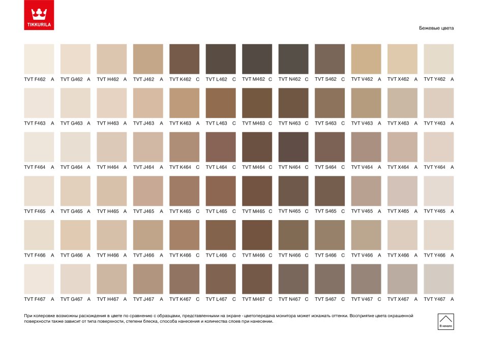 Tikkurila терракотовый и зеленый