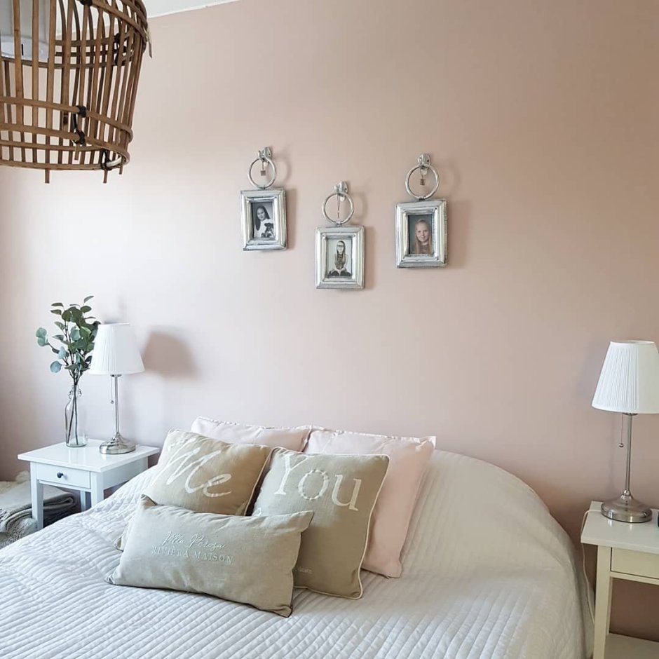 Серо-голубая краска для стен