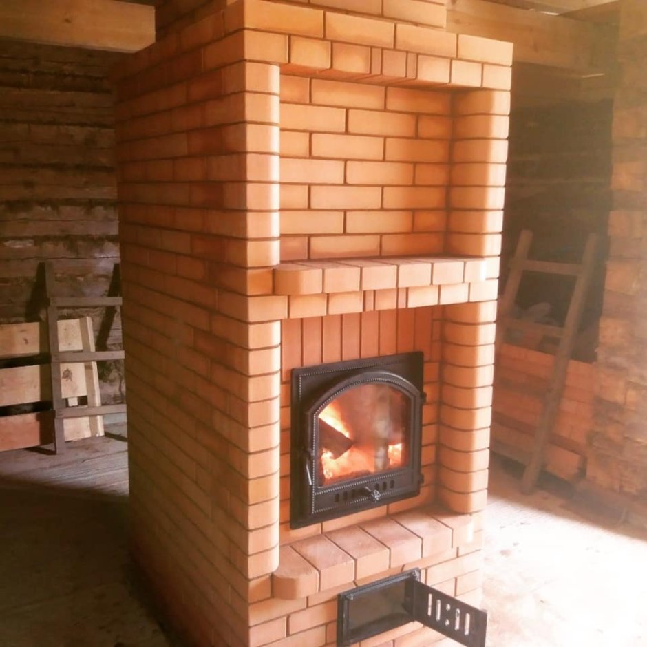 Надпись услуги камины печи для Инстаграм