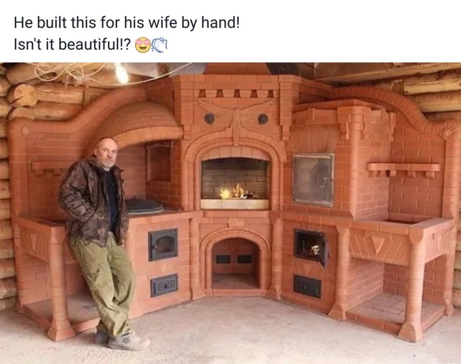 Русская печь Теплушка