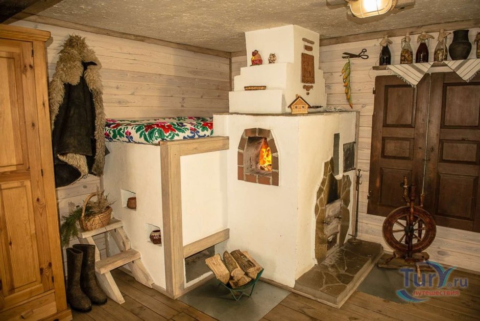 Хлебная русская печь