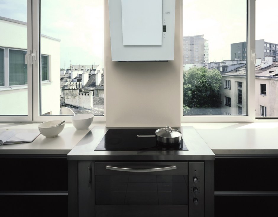 Подоконник-столешница на кухне