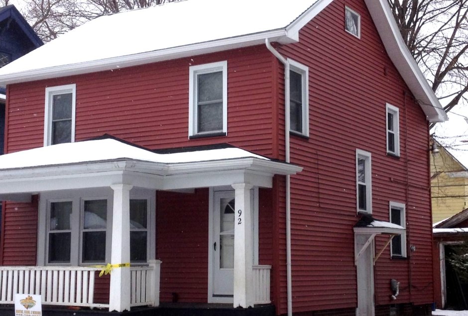 Сайдинг виниловый FINEBER красный