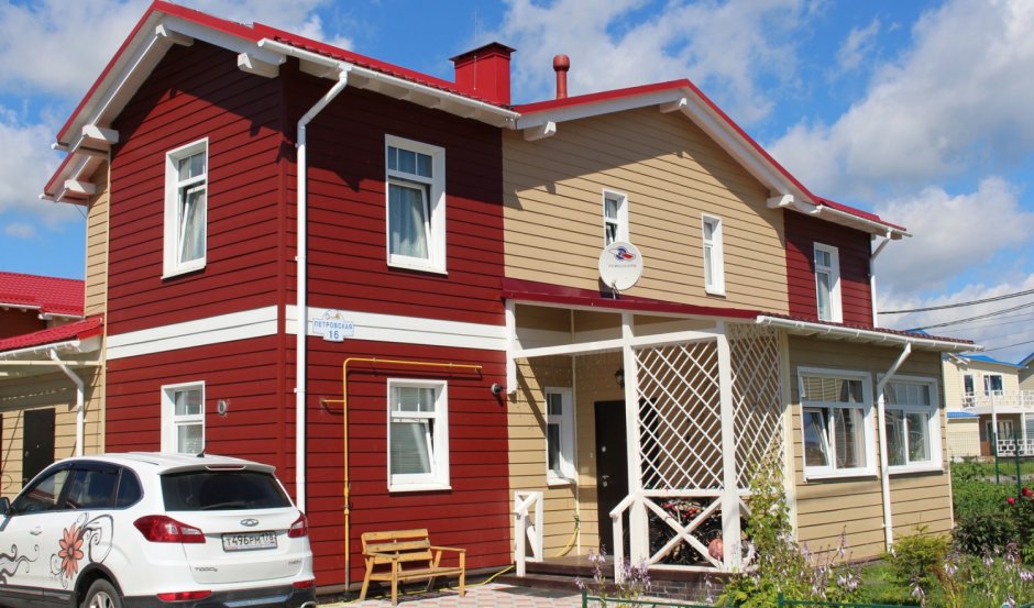 Металлический блок Хаус RAL 3005