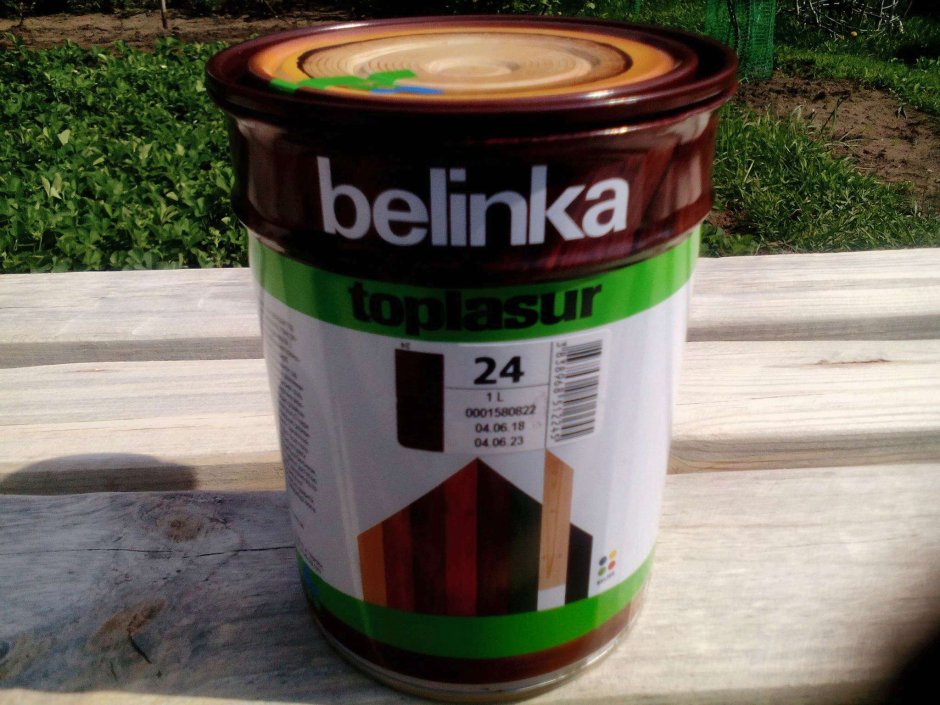 Белинка лазурь цвета