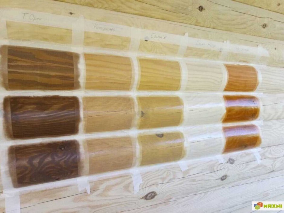 Пинотекс древесная Гармония 50 оттенков колеровки