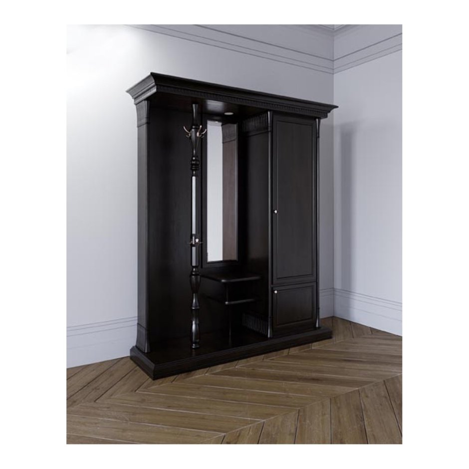 Шкаф для одежды 4д Байс 2632-01бр бм791