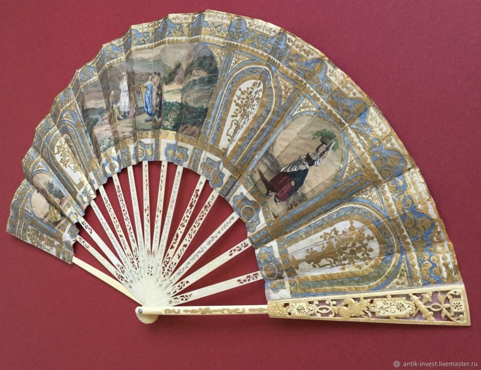 Веер Пальметте рококо