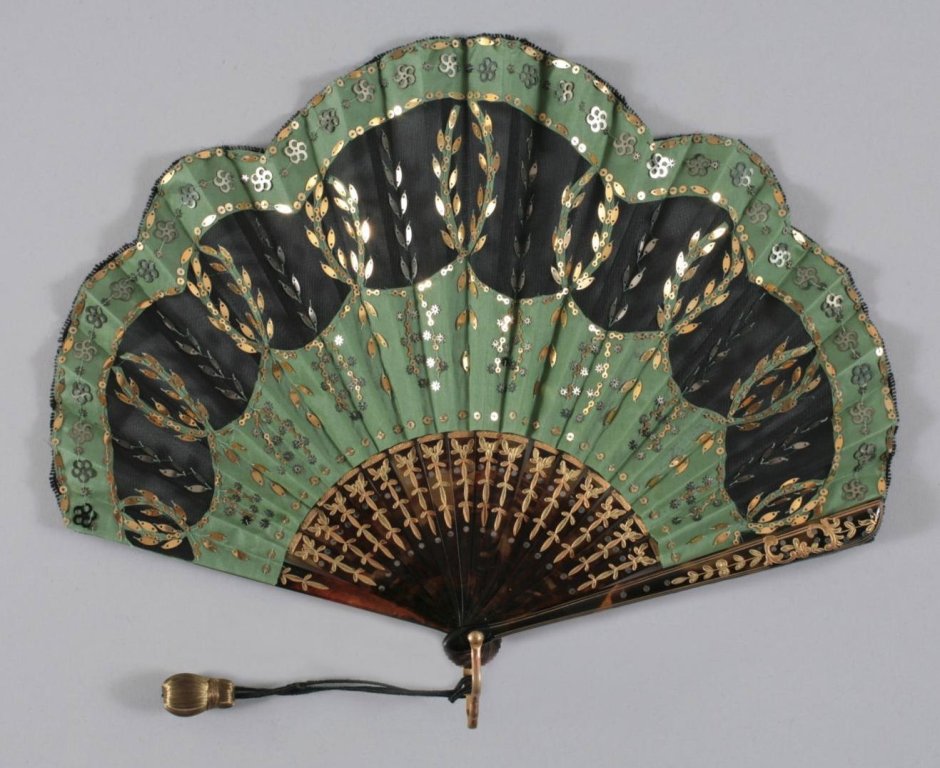 Старинный японский веер