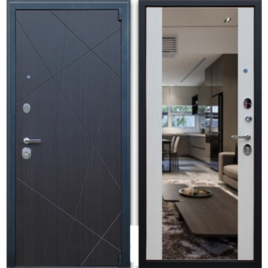 Входная дверь Торекс с зеркалом