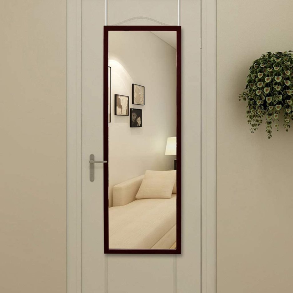 Зеркало навесное на дверь