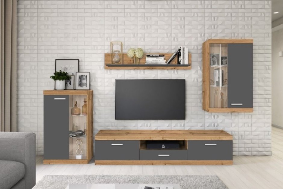 Стенка Tess графит