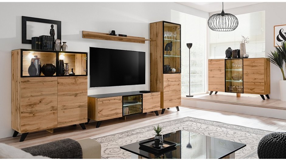 ТВ-тумба лофт дуб Кельтик