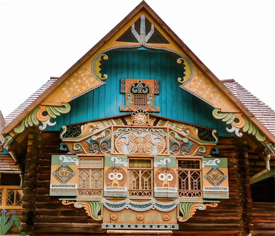 Томск деревянное зодчество Терем