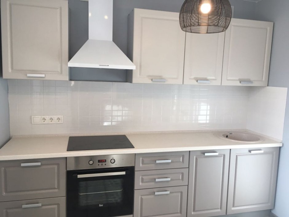 Кухня супермат грей