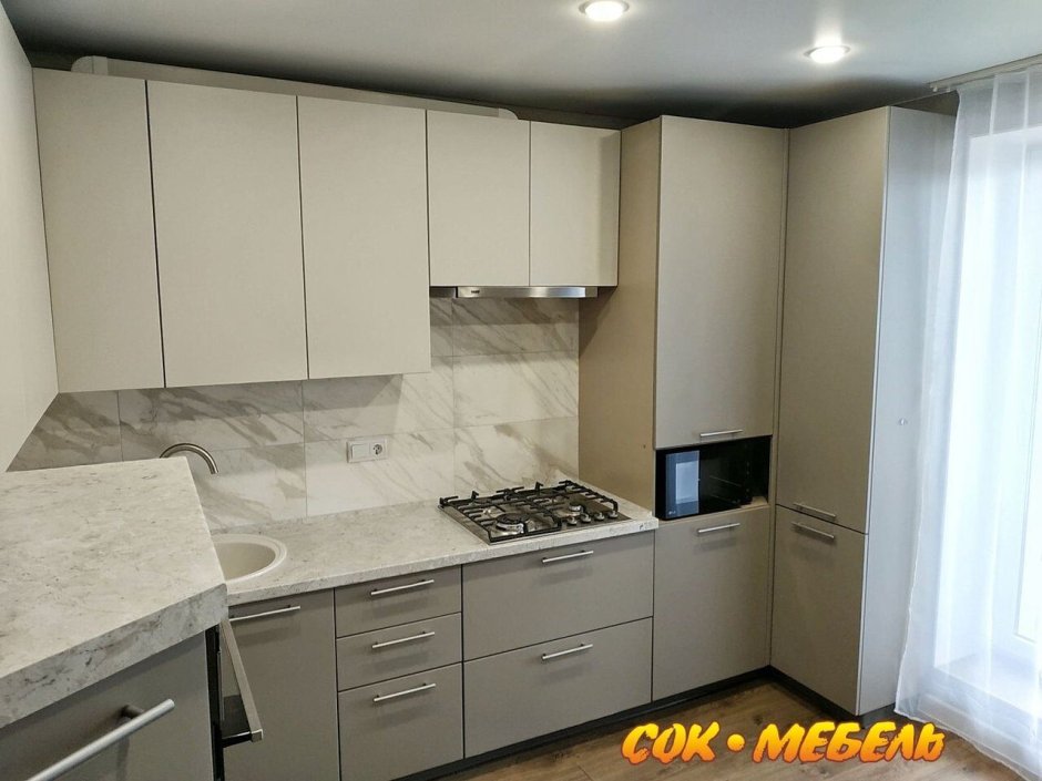 Кухня матовая Сантьяго sf022