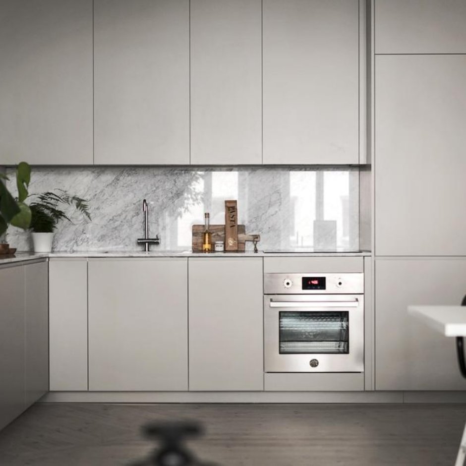 Кухня софт грей