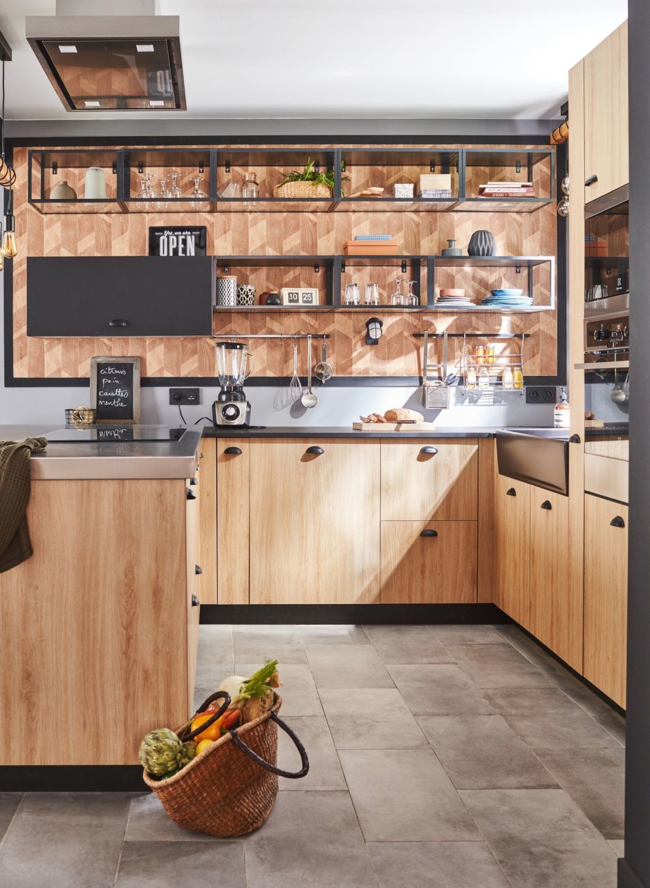 Кухня лофт Леруа Мерлен