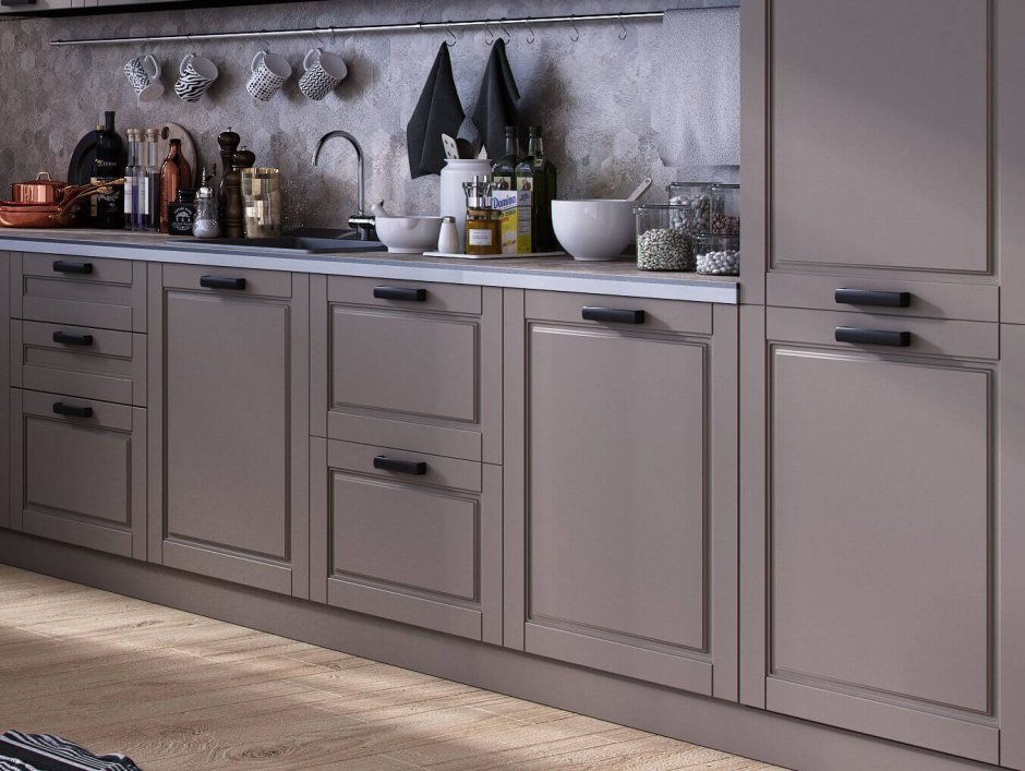 Кухня Фьюжн айвори