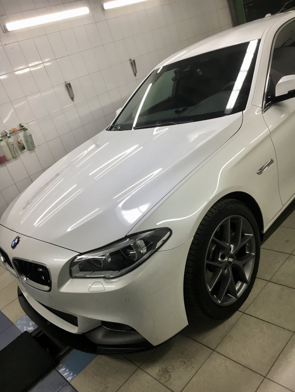 BMW f10 жидкое стекло