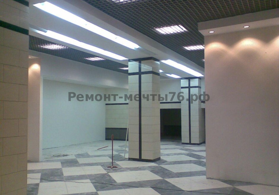 Отделка торговых помещений