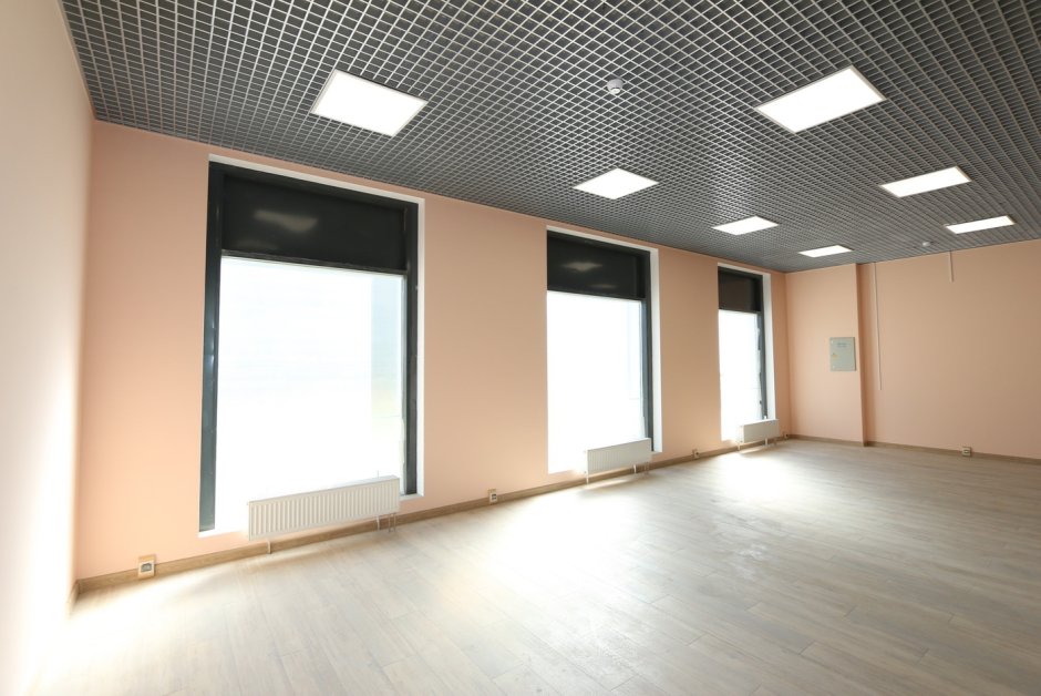 Отделка коммерческих помещений пример