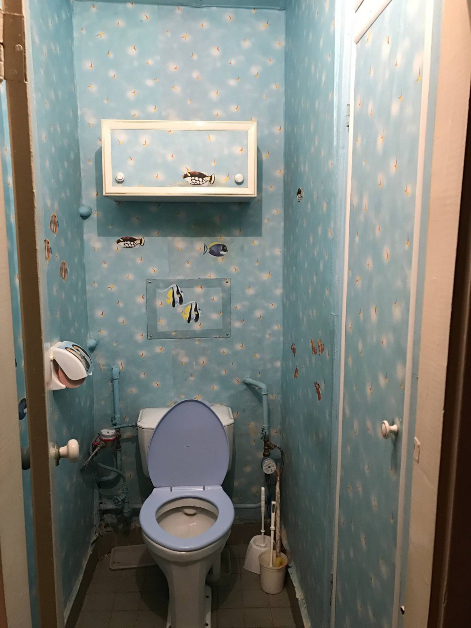 Туалет брежневка