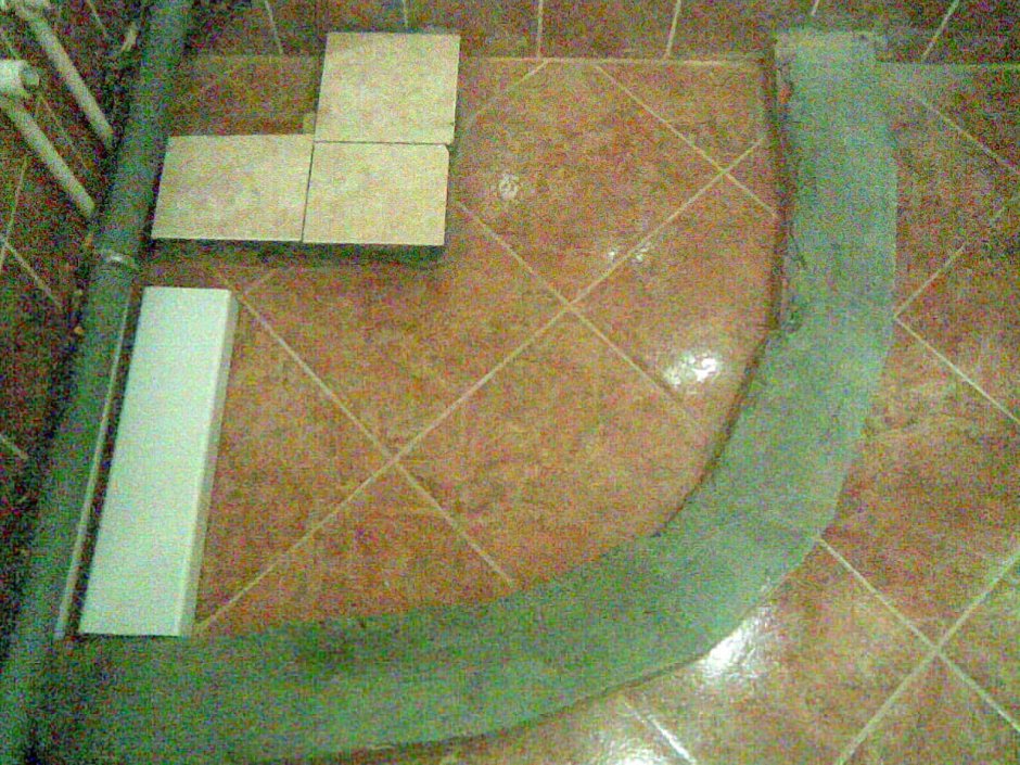 Xbn1690000 поддон полукруглый first с интегрированной панелью /90x90х16,5/