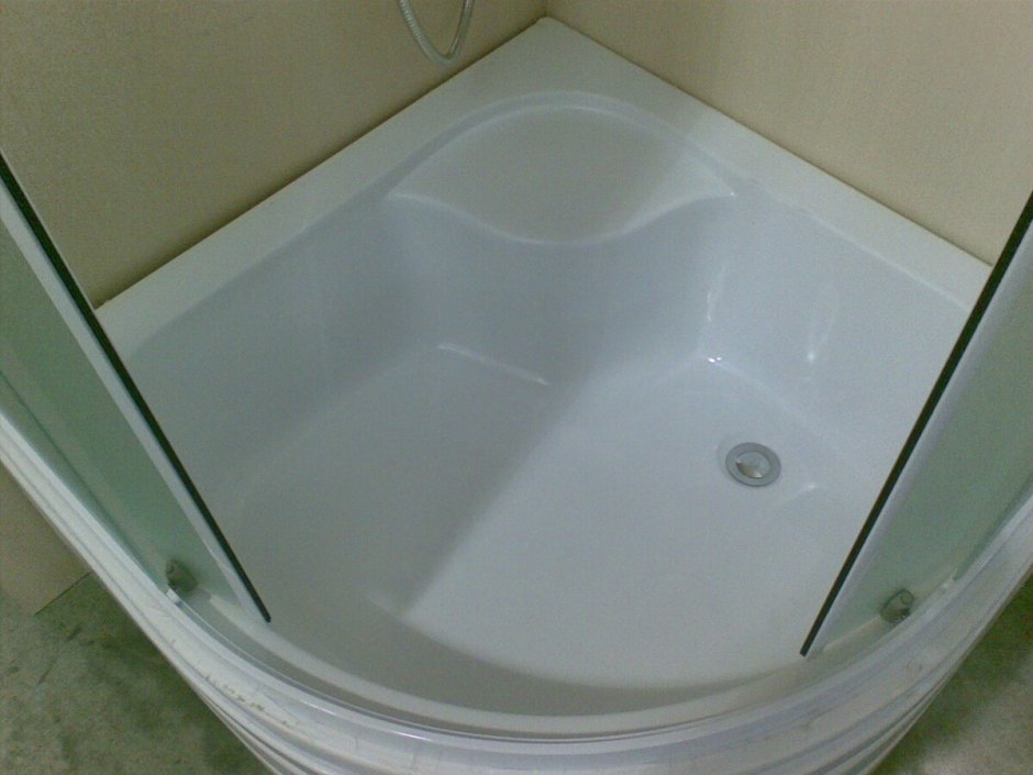 Подиум полукруглый из плитки