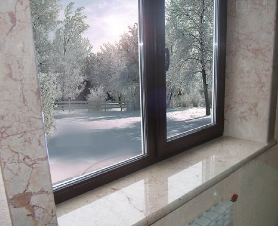 Отделка оконных откосов внутри