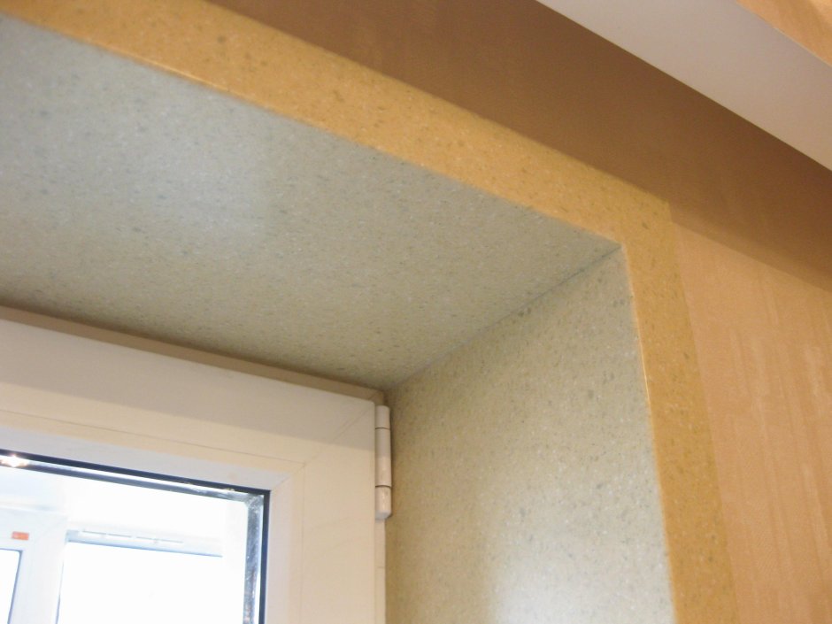 Оконные откосы из искусственного камня