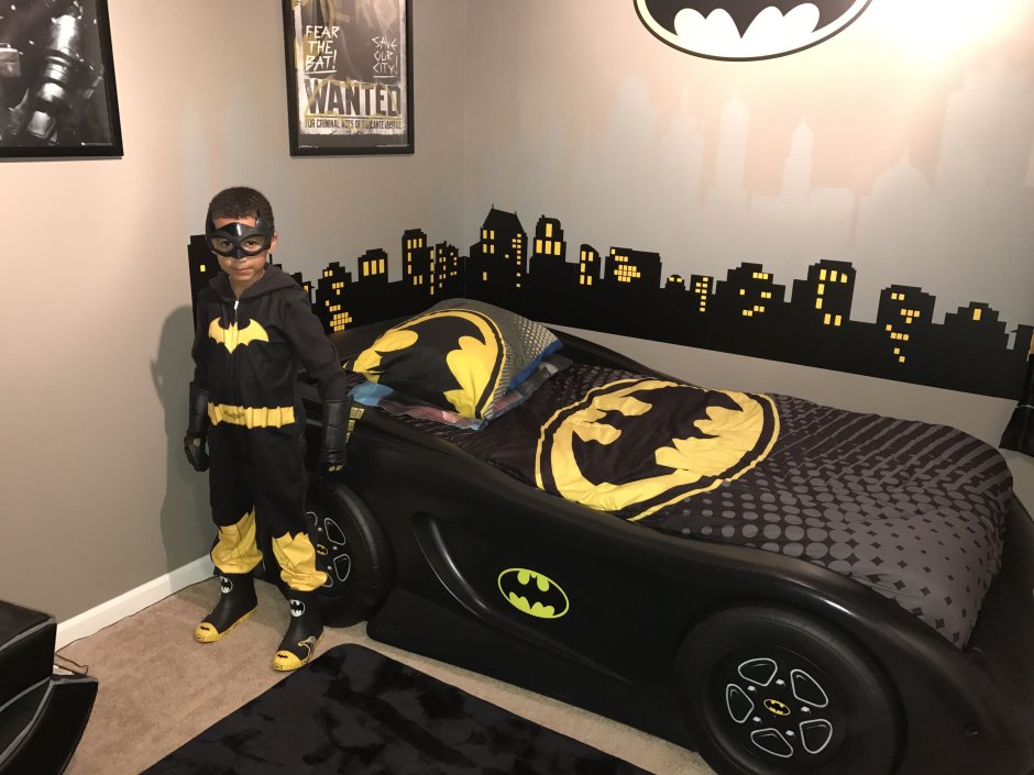 Кровать Бэтмобиль