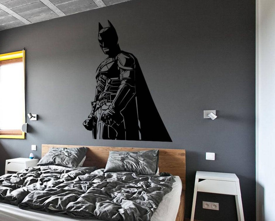 Комната в стиле Бэтмена