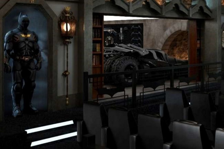 Комната в стиле Бэтмена