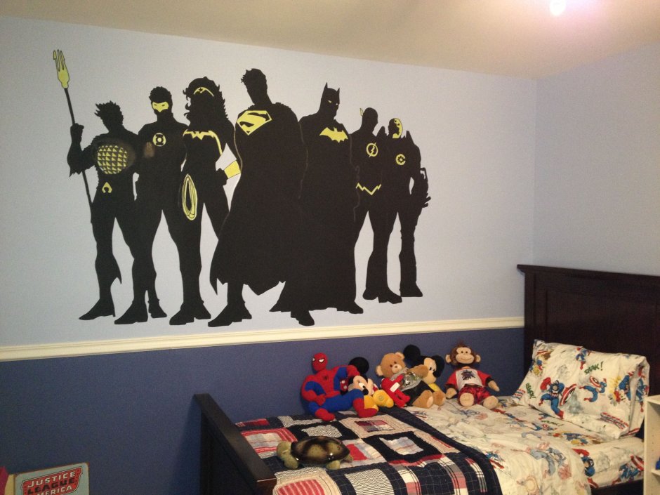 Детская спальня Бэтмен