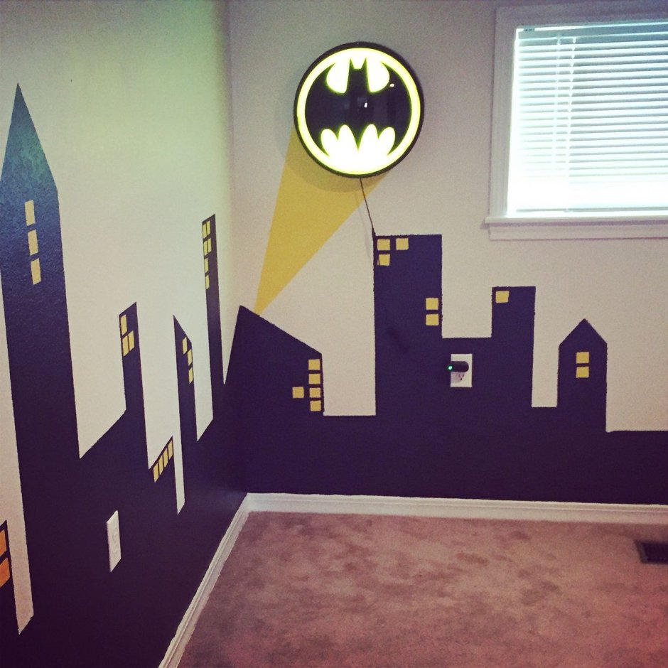 Домики в стиле Бэтмен