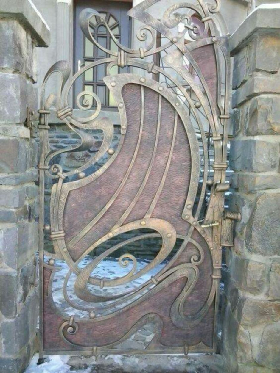 Ковка в стиле Модерн Архитектор Шехтель