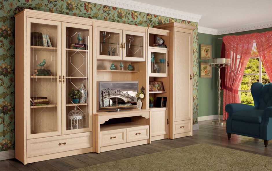 Гостиная Флоренция дуб Гарвард