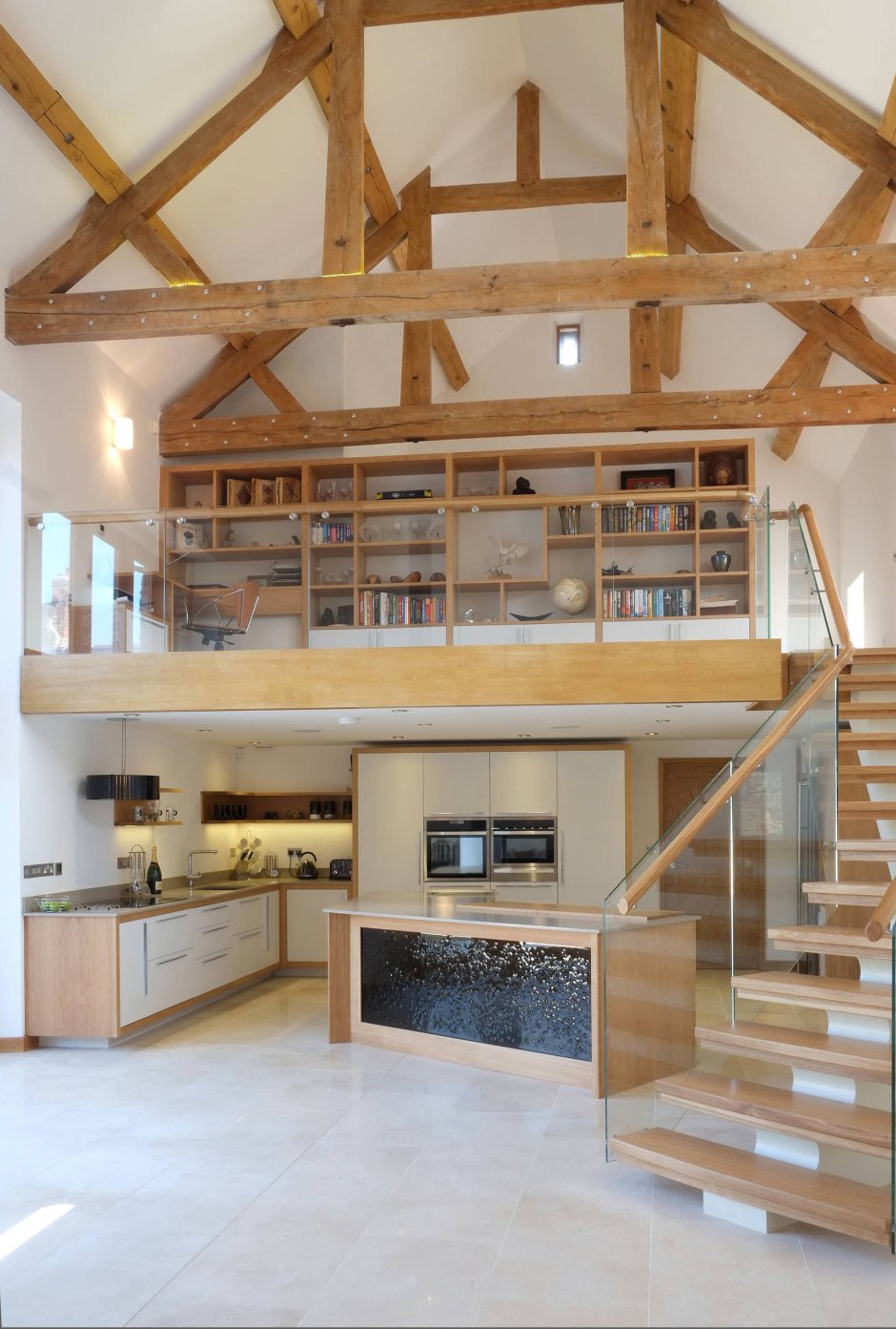 Домик с антресольным этажом