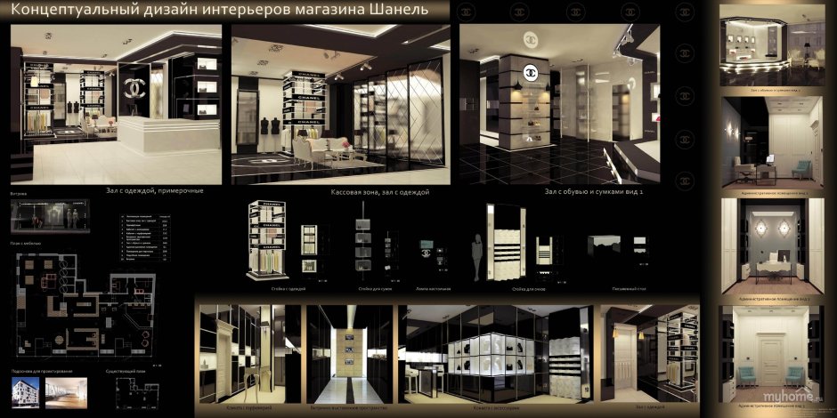 Дипломные проекты дизайнеров интерьера